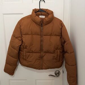The Post Small Puffer Jacket Cropped